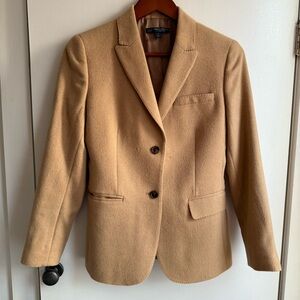 Brooks Brothers Camel Hair Blazer Jacket 4